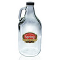 64 Oz. Clear Glass Beer Growler